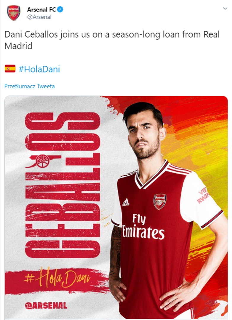 OFICJALNIE! Dani Ceballos w Arsenalu!